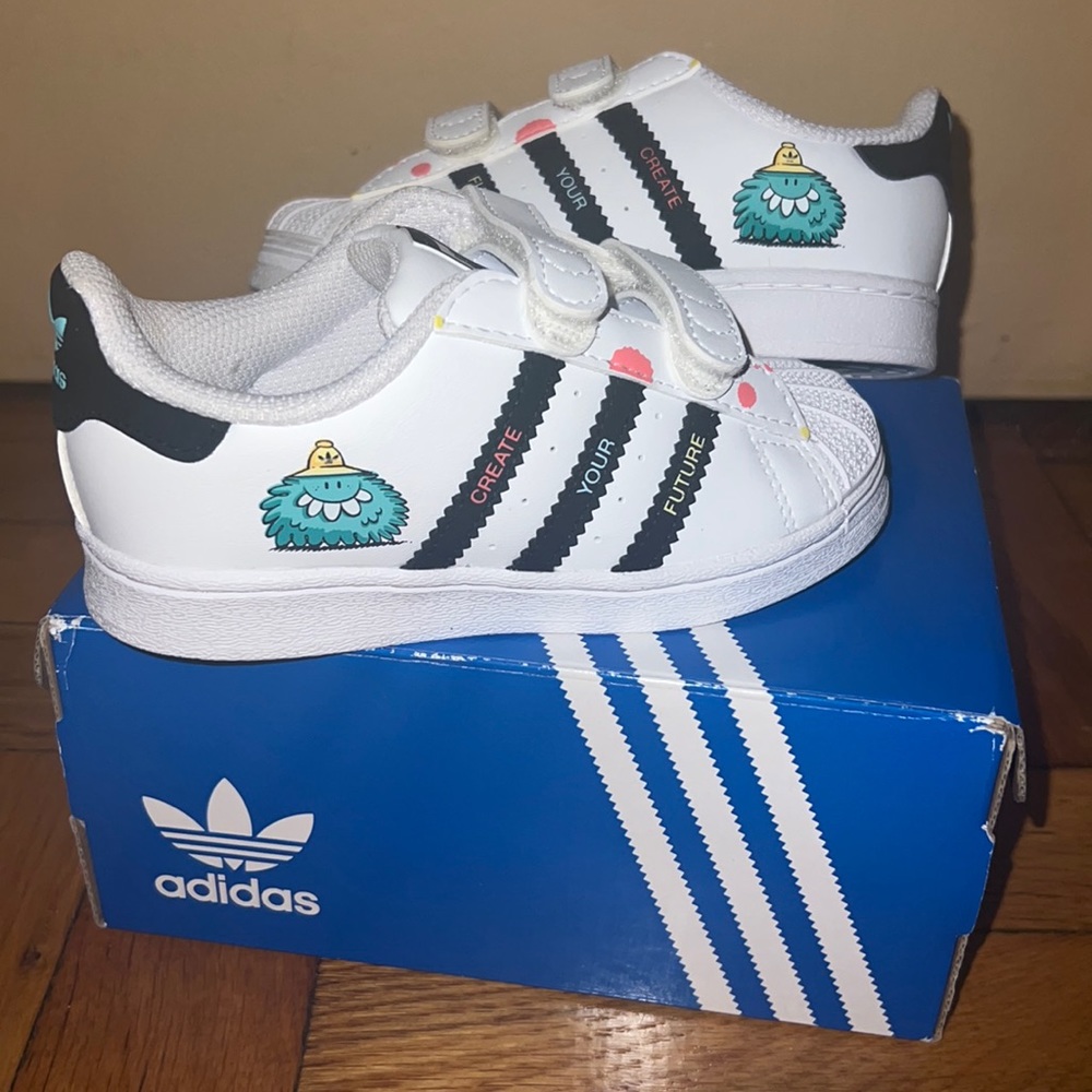 👟 Adidas x KEVIN LYONS| New| Toddler Size 8|